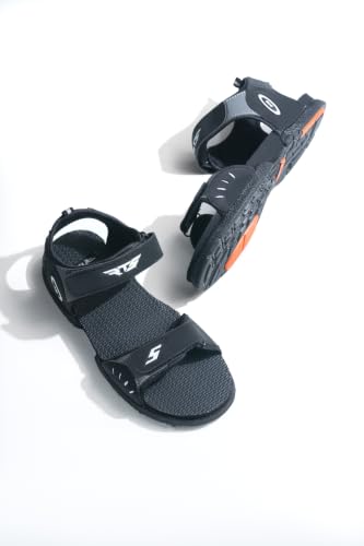 Image of RTS Boys Sports Sandals | Lightweight Adjustable Outdoor Sandals for Boys | Soft Cushioned Footbed | Anti-Skid Durable Sole | Comfortable Velcro Walking Sandals for Daily Wear, School, Travel & Play