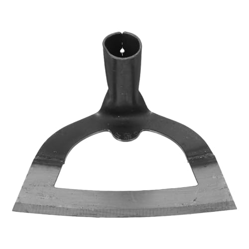 Image of DOITOOL Hollow Garden Hoe, Manganese Steel Garden Hoe, Heavy Duty Handheld Weeding Rake for Backyard Farming Soil Loosening Tilling and Planting Gardening Farm Planting, Metal Soil Digging Weed Puller