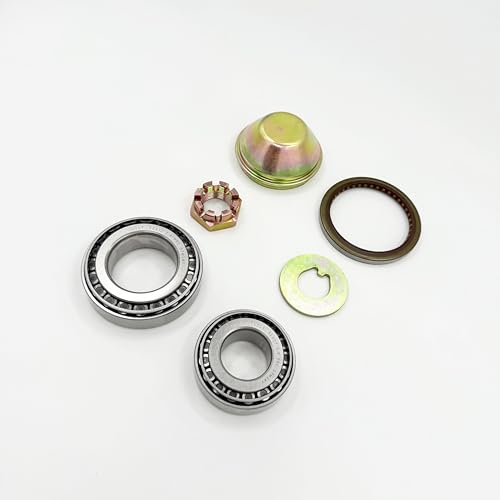 Wheel Hub Front Repair Kit 2X Bearing + Seal + Cap