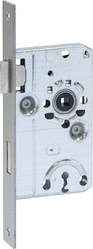 ABUS - Einsteckschloss für Zimmertüren ES BB2 R S 55 72 24-61681, Silber