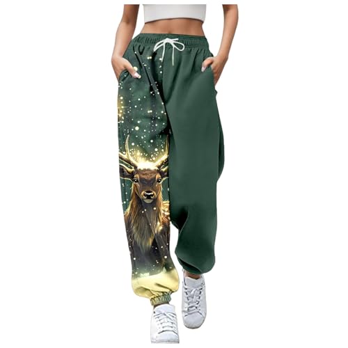 Generisch Weihnachtsmannhose für Damen Elegante Weihnachtsmode...