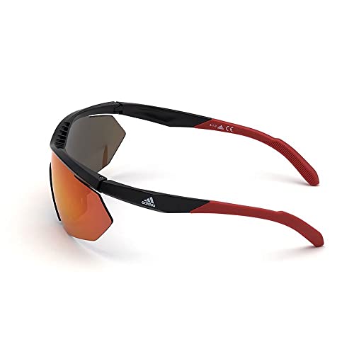 Sunglasses Adidas Sport SP 0016 01L Shiny Black/Roviex Mirror2