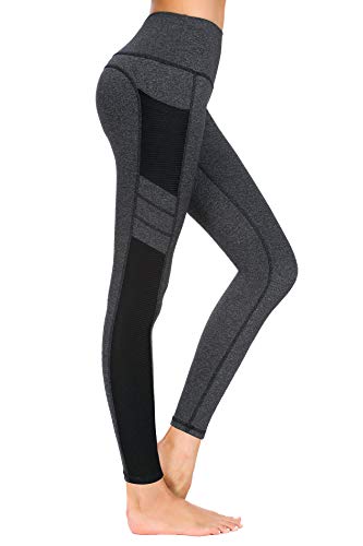 Buepeara Sport Leggings Damen Sporthose mit Taschen, High Waist Tights...