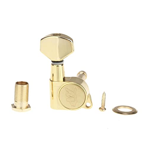 FLFL Chevilles Cordes Guitare 6-in-Line Guitar Tuners Machine Heads Tuning Pegs Keys Set pour Guitare Électrique St, Or - Les Beatles, Paul McCartney, John Lennon, RIngo Starr, George Harrison FLFL Chevilles Cordes Guitare 6-in-Line Guitar Tuners Machine Heads Tuning Pegs Keys Set pour Guitare Électrique St, Or – Image 4