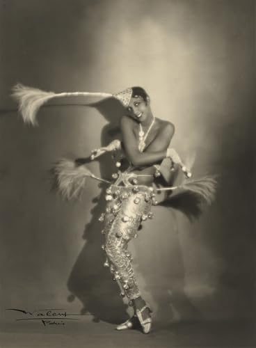 Toile moderne Joséphine Baker affiche grand format pour habiller un salon