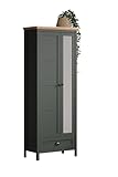 trendteam smart living - Stanton - Garderobenschrank - Tannengrün/Evoke Eiche - Flurschrank mit...