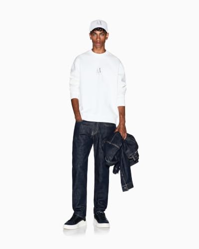 Armani Exchange Herren Casual, Cremeweiß, XL – Ansicht 6