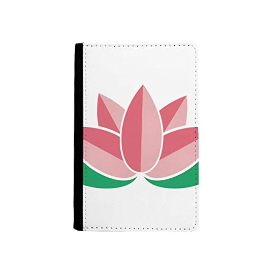 Étui portefeuille passeport fini les papiers abîmés motif lotus