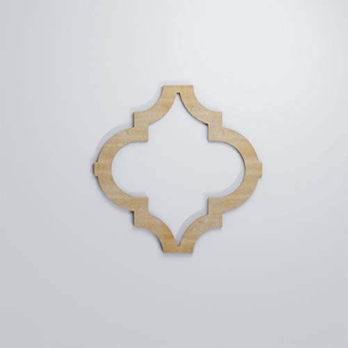 Image of Ekena Millwork WALW16X16X0375MRKBI Marrakesh 3 /8 inchT Decorative Fretwork Wall Panels, 15 3 /8 inchW X 15 3 /8 inchH, Birch