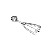 Small Cookie scoop, Ice Cream Scoop with Trigger,18/8 Stainless Steel