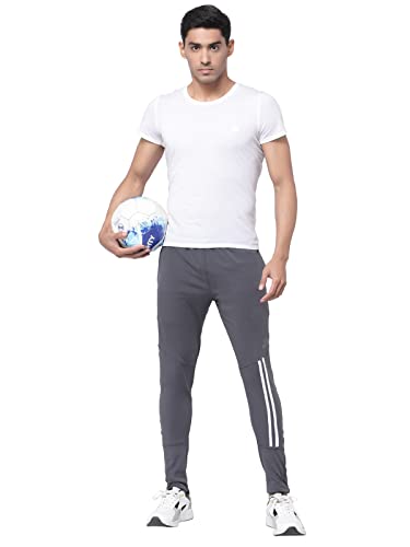 Image of UZARUS Men's Stretchable Joggers Track Pants for Gym, Yoga, Workout and Casual Wear with Towel Holder Loop