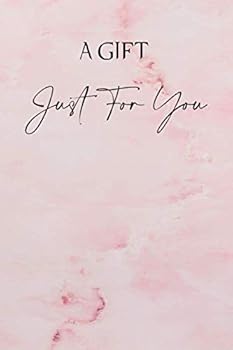 A Gift Just for You : Light Pink Marble Notebook Lined Journal /Notebook for Passwords /Logbook/ Password Book/Gift for Friends or Family in Birthday /Coworkers/seniors/ Wedding Planners