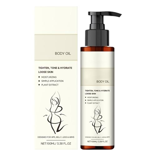 Aceite corporal, antiarrugas, hidratación, mejora la elasticidad de la piel, reafirma, hidrata y nutre la piel seca, Ligero y no graso para la aplicación de todo el cuerpo (1)
