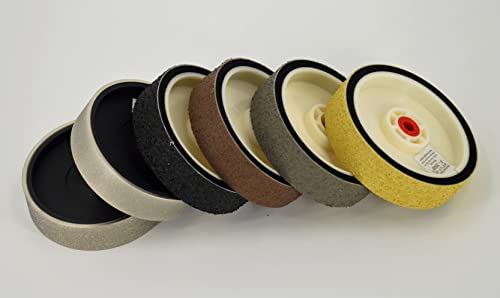 Flexible Set 6 pcs 8 Lapidary Soft Diamond Resin polishing Grinding Multicolored