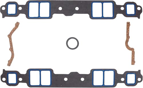 1205 for Chevy GMP V8 5.7 Intake Manifold Gasket Set Chevrolet K1500 C1500 Tahoe Yukon V8 Engine 4.3 5.0 6.6L 262 265 267 283 302 305 307 327 350 400 1971 1972 1973 1974 1975 1976 1977 1978 1979-2002