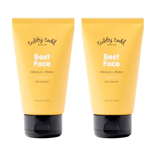 TUBBY TODD Best Kids Face Wash 2pk – Gel-to-Foam Facial Cleanser ...
