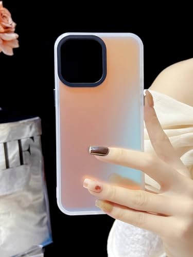 Image of Hupshy Back Cover for redmi 12 | Polycarbonate Unicorn Rainbow Designer Printed Hard Back Covers for Redmi 12 - (Multicolor)