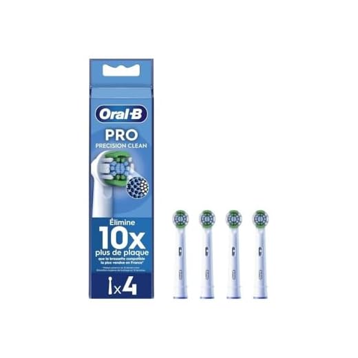 Oral-B Pro Precision Clean - Cepillos para cepillo de dientes eléctrico, paquete de 4 unidades