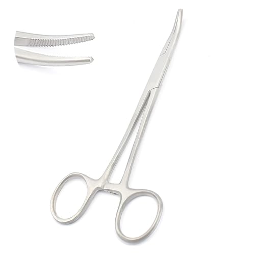 PRECISE CANADA: Kelly Forceps, Curved, 6 ¼