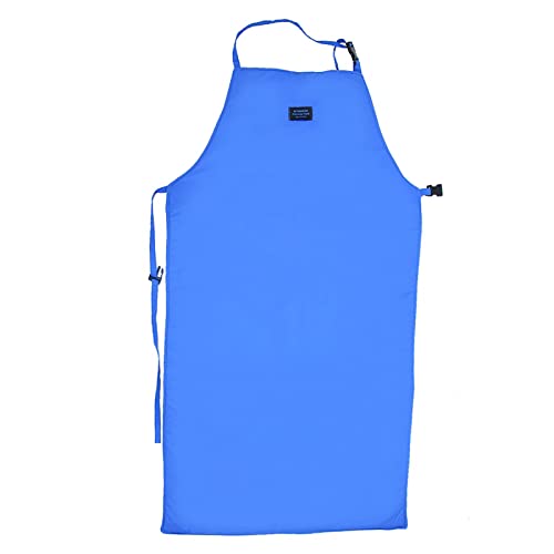 MUNEFE Safety CryO Apron, Cryoenic Ultra Low Temperature Apron en Protective, Blue Cryoenic Apron for Safety(100CM Lon)