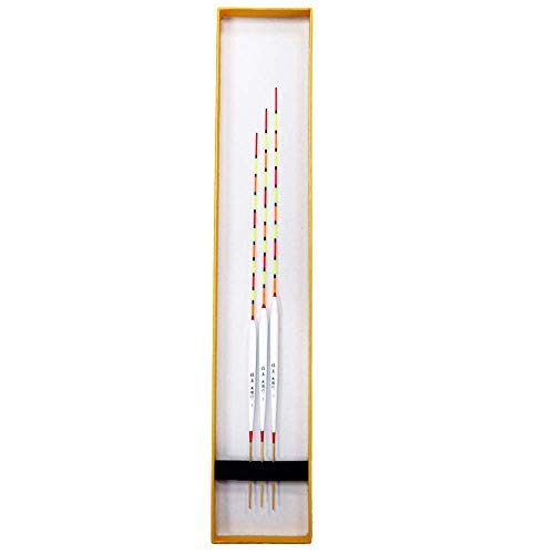 野釣り 底釣り用 ヘラウキ ウキ へら浮き パイプトップ 竹足 全長32/34/36cm 3本セット A13FYmsm30 1枚目