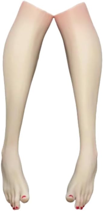 ximitoy AT204 B 1/6 White Beauty Girl Shank Feet Model for 12'' Female Figure
