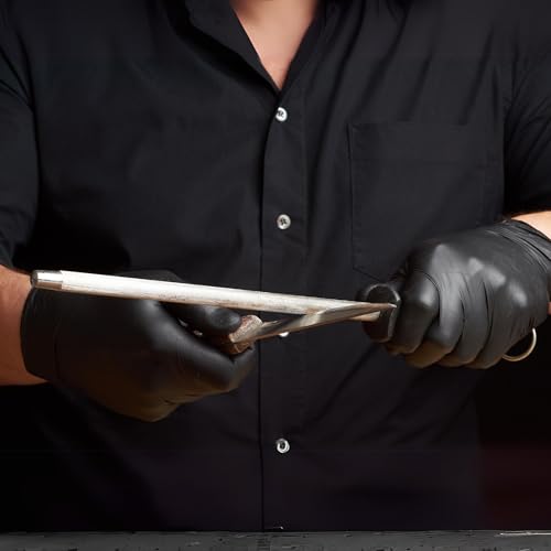 Image of Machado Cleaver Knife Set - Stainless Steel Butcher Knife with Easy Grip Handle & Sharpening Rod - Heavy Duty Kitchen Knife for Meat, Poultry, Fish & Vegetable Chopping