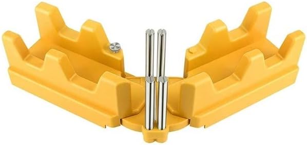 Mitre Measuring Cutting Clamp Measuring And Sawing Mitre Angles Cutting Tool For Miter Saw Protractor| | - - (Color: Yellow)