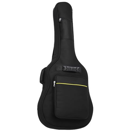 OcioDual Funda Guitarra Española, Funda Guitarra Acustica, Mochila con Bolsillo Exterior y Asa de Transporte, Acolchada, Base de Goma, Impermeable, Guitarras Eléctricas Protección Total