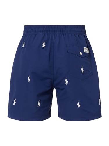 Polo Ralph Lauren Men's Tropic Flowers Swim Trunk (Navy/White All Over, Medium)2