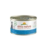 Almo Nature Cuisine de Atún Skipjack - Bacalao es un alimento húmedo para perros que proporciona las proteínas y nutrientes necesarios para que tu mascota pueda tener una alimentación balanceada.