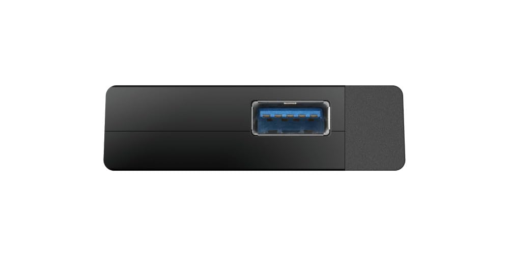 D-Link DUB-1340 Hub con 4 Porte USB 3.0, Velocità di Trasferimento fino a 4.8 Gbps, Design Moderno, Nero