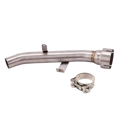 Tuyau silencieux GSX-S1000 avec tube de liaison intermédiaire pour réduction de rétention gaz