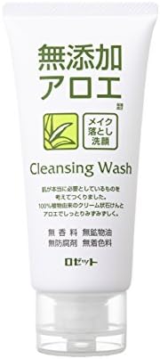ROSETTE | Cleansing Wash | Additive Free Aloe Facial Washing Foam 120g (Japanese Import)