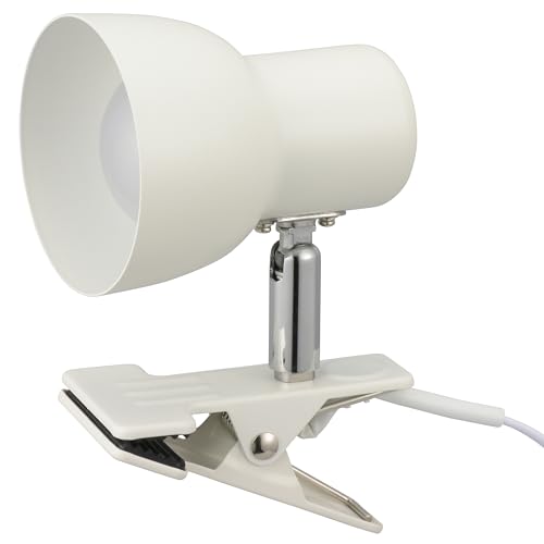 オーム電機 LEDクリップライト 昼光色 520ルーメン ホワイト LTC-L2D5AK-W 06-1645 OHM