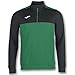 Joma Winner Sudadera, Hombre, Verde/Negro, L