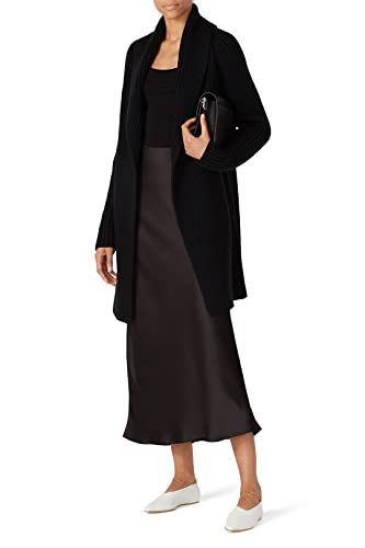 Rent The Runway Pre-Loved Black Knit Sweater Coat