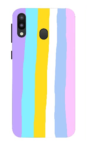 Image of Dashmesh Shopping� Back Cover case for Samsung Galaxy M20 Printed 3D Designer Hard Case Rainbow 1