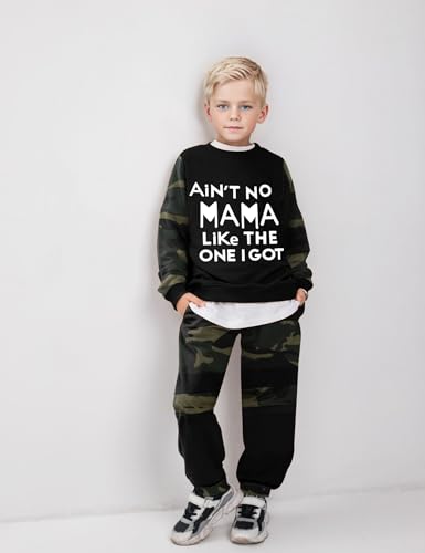 Image of TUEMOS Toddler Boy Clothes Sweatsuits Fall Winters Boy Outfits