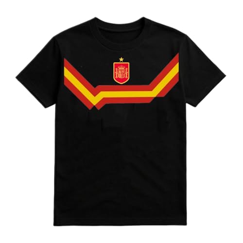 Camiseta de España retro del Mundial 2026 en algodón 100% y diseño unisex
