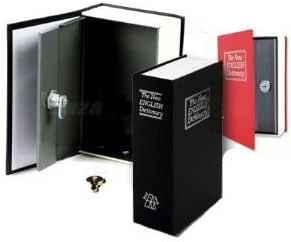 Cassaforte Nascosta In Dizionario - Con Chiave, 18x11.5x5.5 Cm, Per Oggetti Valore