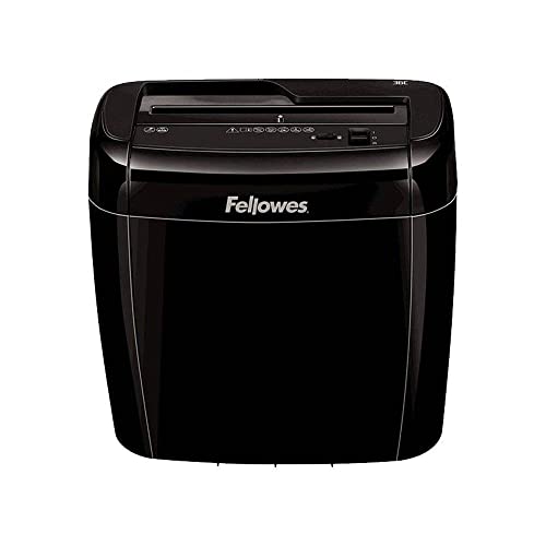 Preisvergleich Produktbild Fellowes Aktenvernichter Powershred 36C, Partikelschnitt (P-4), 6 Blatt, kompakter Papierschredder mit Sicherheitssperre für Zuhause / Home Office