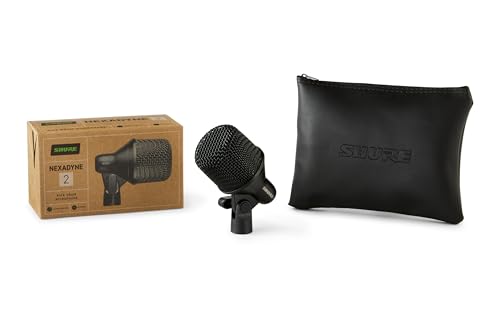 Shure Nexadyne 2 Kick Drum Microphone with Revonic Technology - Supercardioid Dynamic Mic for Pro Performance, Enhanced Frequency Range & Noise Reduction, Dual-Engine Transducers (NXN2) - image 4