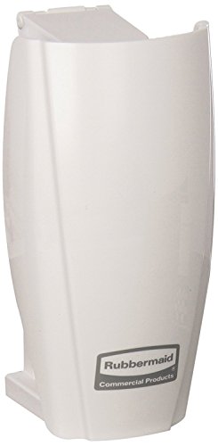Rubbermaid Commercial Products TCell Automatic Odor-Controlling Air Freshener Dispenser White Easy to Install Battery Free for Restrooms in Restaurants/Hotels/Schools/Airports/Offices