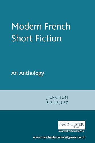 Modern French Short Fiction: An Anthology