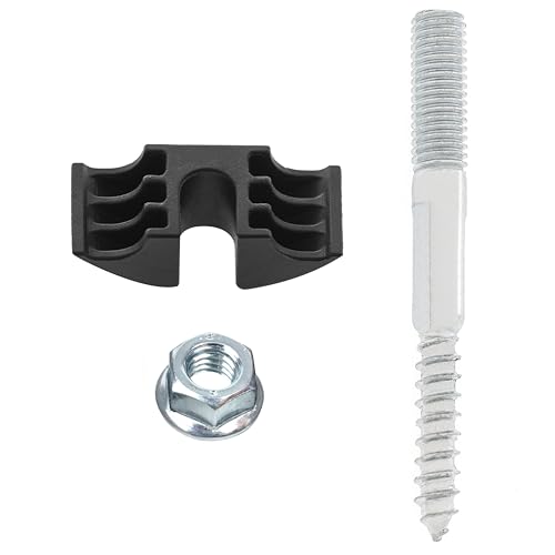 Spare Hardware Parts MALM Headboard Bed Frame Parts Combo Pack (Replacement for IKEA Part #122998 + 114254 + 114334) (Pack of 4)