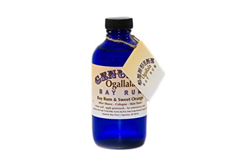Ogallala Bay Rum Aftershave sets includes One(1) 8oz Bay Rum aftershave in Cobalt Blue bottle, One(1) 2oz Bay Rum travel size with spray tip and One (1) 2oz refill. (Bay Rum and Sweet Orange)
