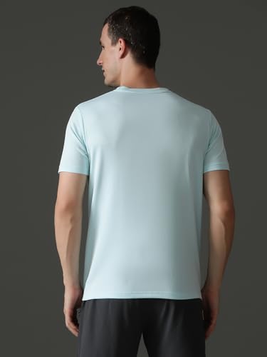 Image of EPPE Men's Round Collar T-Shirt | Regular & Dry Fit Summer Stylish Casual Tee | Polyester Half Sleeve T-Shirts for Men.