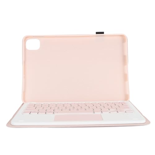 POENVFPO Mi Pad 5 Pro 11in Tablet Keyboard Light Keyboard Detachable for an Effective Entry on the Work Business Travel Work Home, Black (Pink)