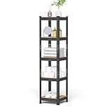 Étagère multifonctionnelle : cette étagère de salon peut non seulement être utilisée comme étagère de rangement de cuisine, mais peut également être utilisée comme étagère à chaussures, étagère de rangement dans un placard, étagère de rangement dans l'entrée, même comme étagère d'empotage. C'est une étagère échelle polyvalente !